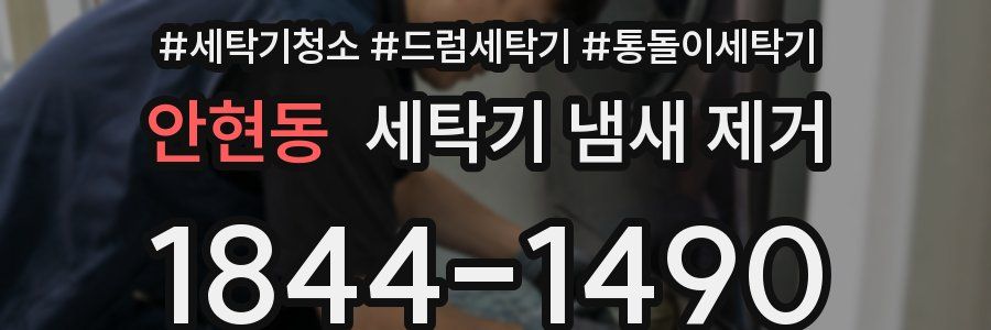 안현동 세탁기 냄새 제거