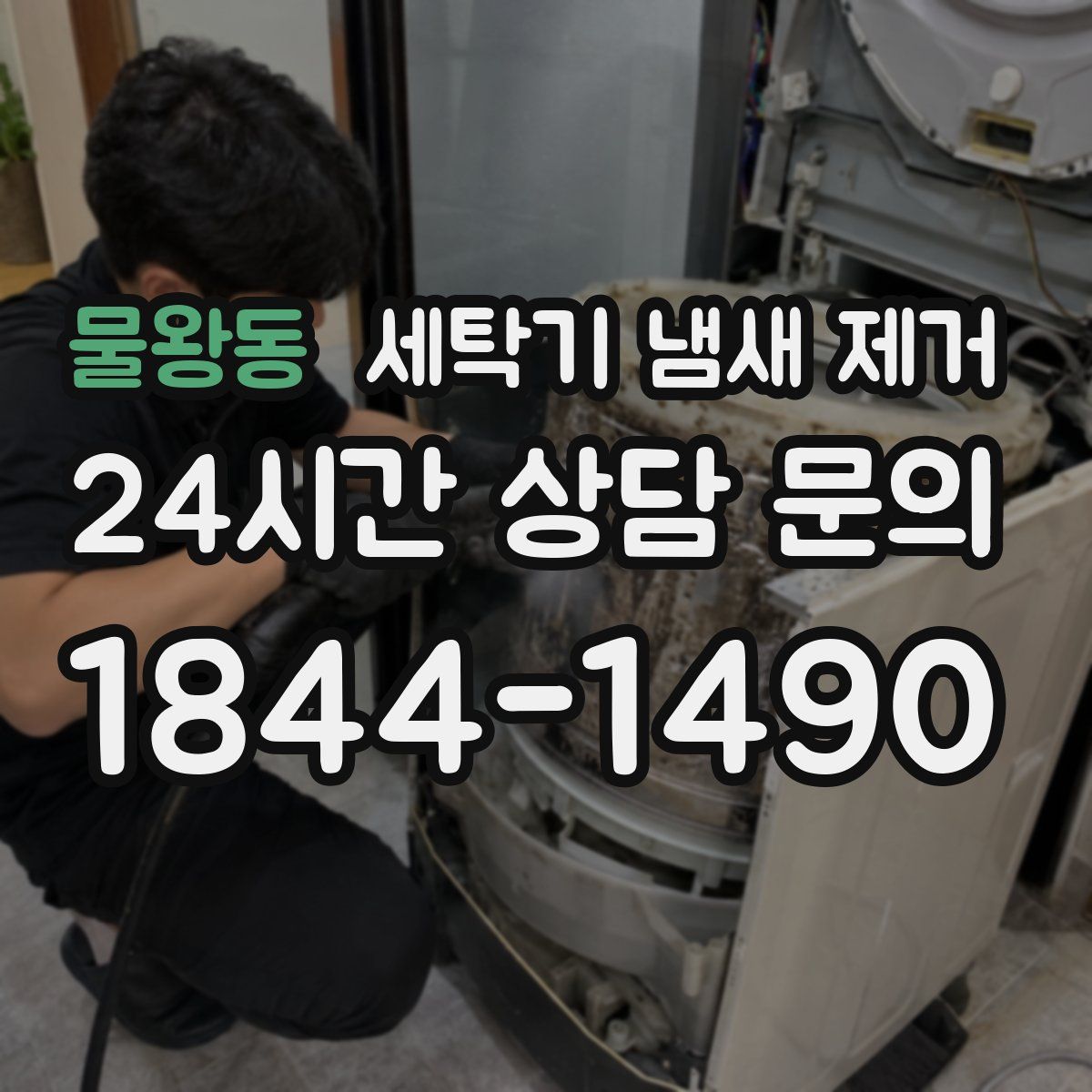 물왕동 세탁기 냄새 제거