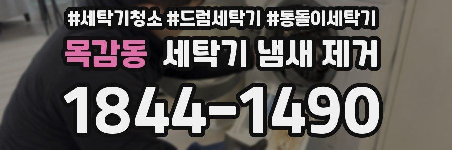 목감동 세탁기 냄새 제거