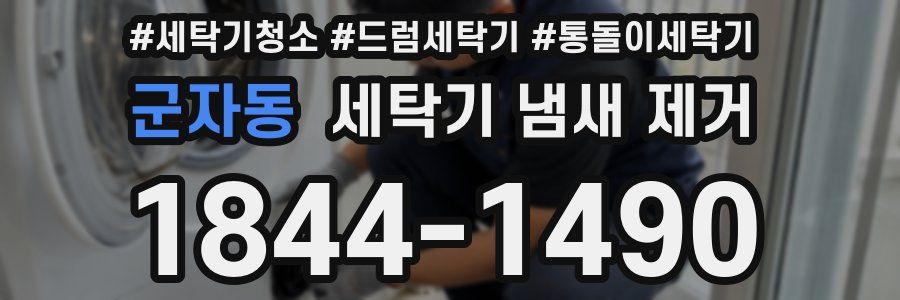 군자동 세탁기 냄새 제거