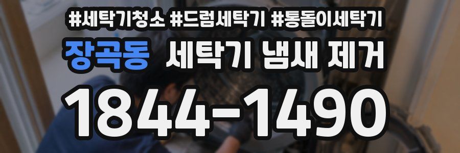 장곡동 세탁기 냄새 제거
