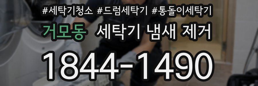 거모동 세탁기 냄새 제거