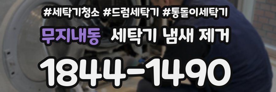 무지내동 세탁기 냄새 제거
