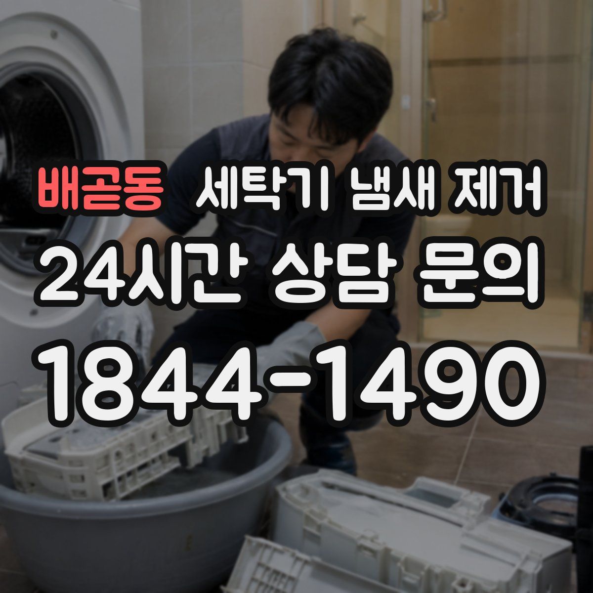 배곧동 세탁기 냄새 제거