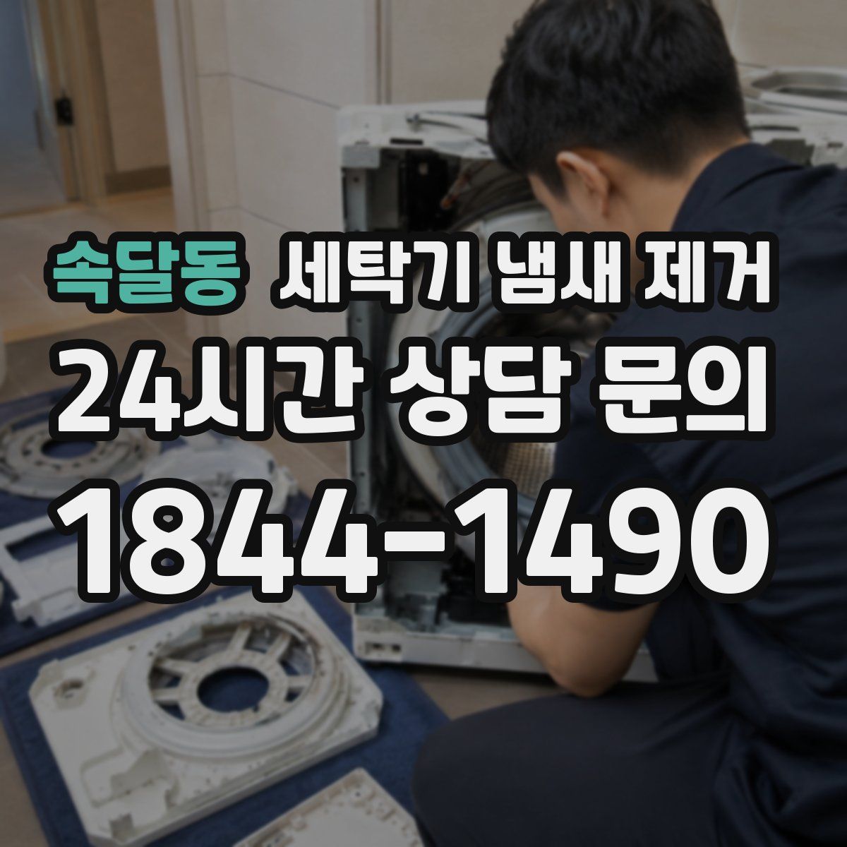 속달동 세탁기 냄새 제거