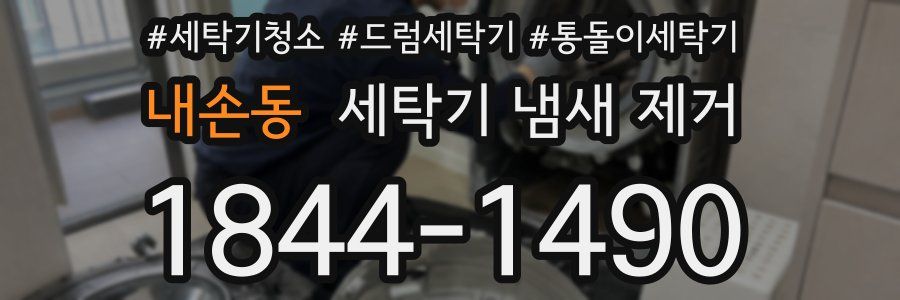 내손동 세탁기 냄새 제거