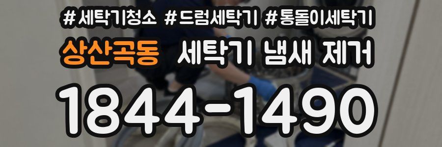 상산곡동 세탁기 냄새 제거