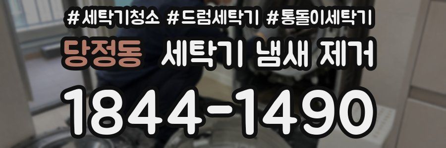 당정동 세탁기 냄새 제거