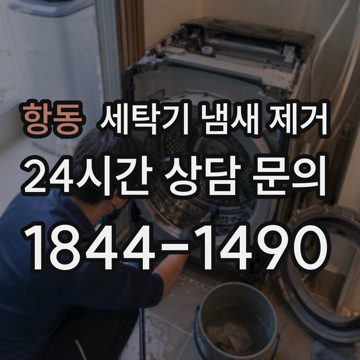 항동 세탁기 냄새 제거