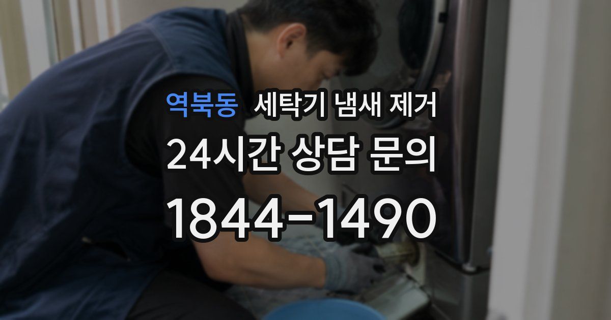 역북동 세탁기 냄새 제거