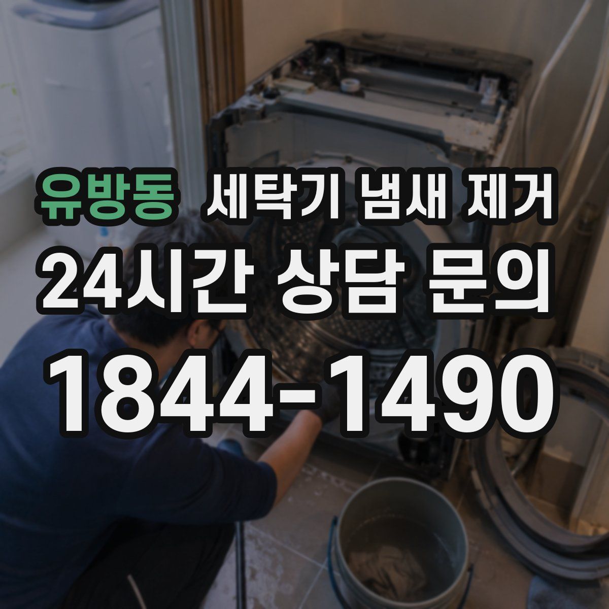 유방동 세탁기 냄새 제거