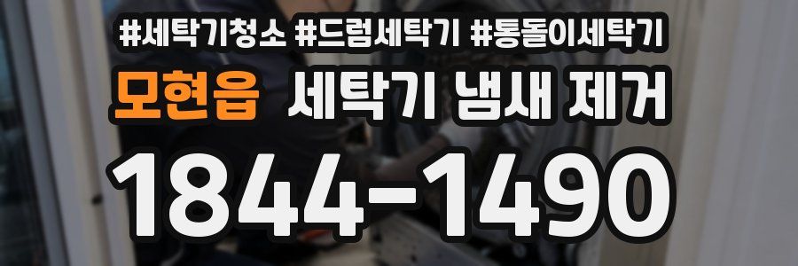 모현읍 세탁기 냄새 제거