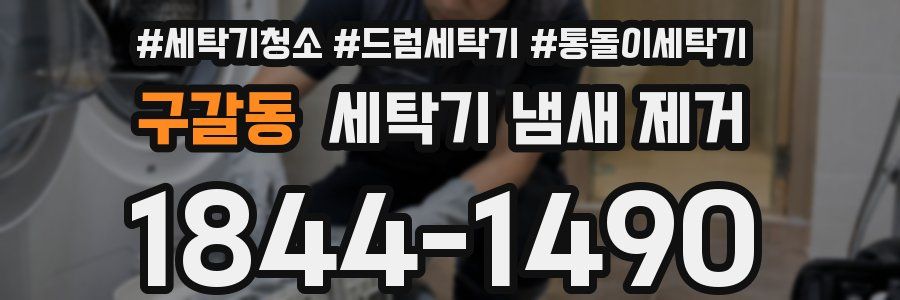 구갈동 세탁기 냄새 제거