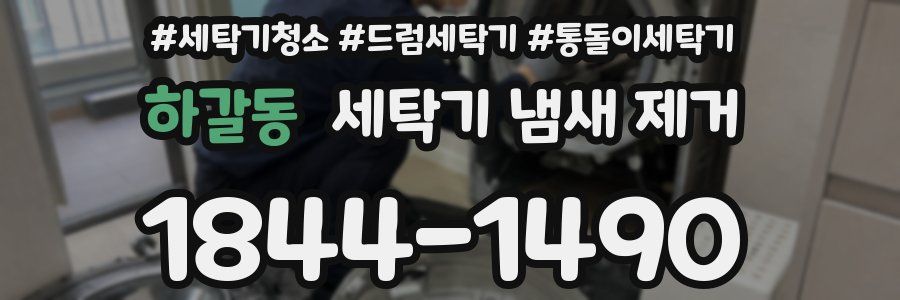 하갈동 세탁기 냄새 제거