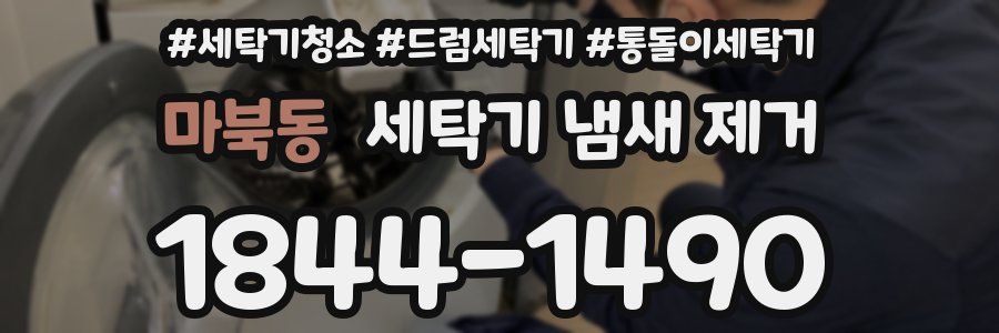 마북동 세탁기 냄새 제거