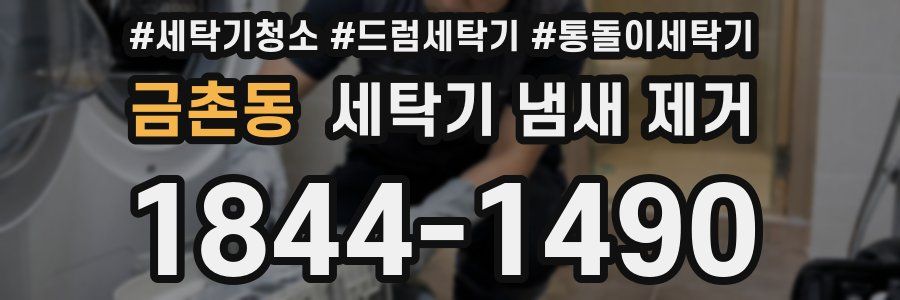 금촌동 세탁기 냄새 제거