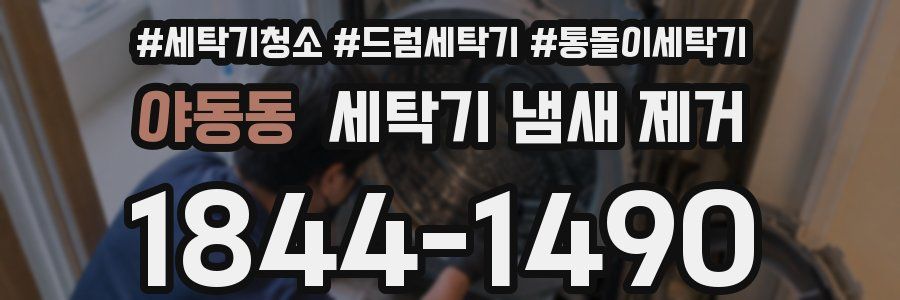 야동동 세탁기 냄새 제거
