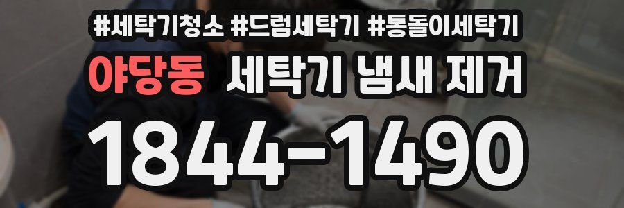 야당동 세탁기 냄새 제거