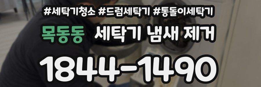 목동동 세탁기 냄새 제거