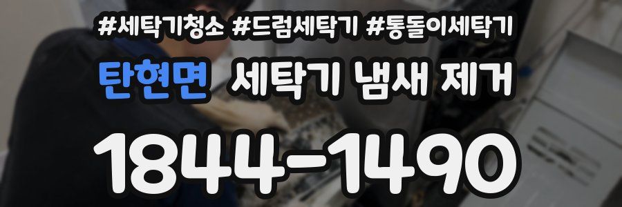 탄현면 세탁기 냄새 제거