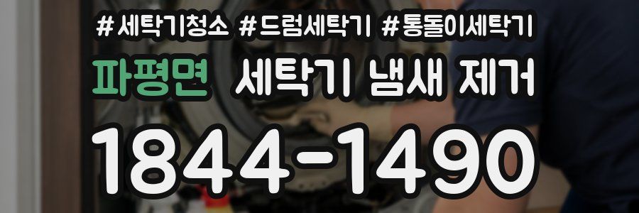파평면 세탁기 냄새 제거