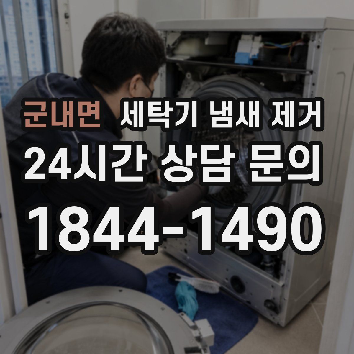 군내면 세탁기 냄새 제거