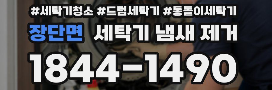 장단면 세탁기 냄새 제거