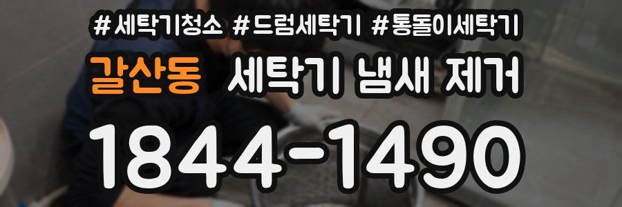 갈산동 세탁기 냄새 제거