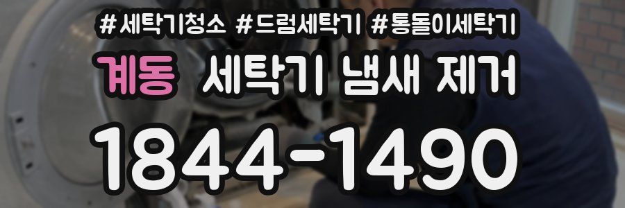 계동 세탁기 냄새 제거