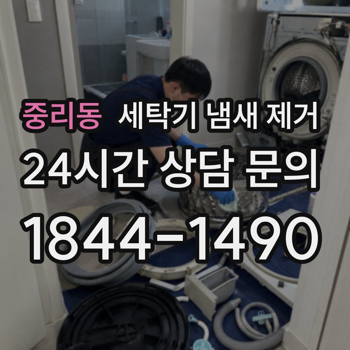 중리동 세탁기 냄새 제거