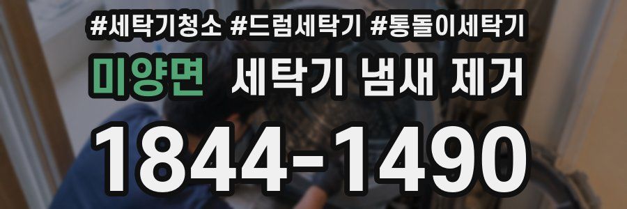 미양면 세탁기 냄새 제거