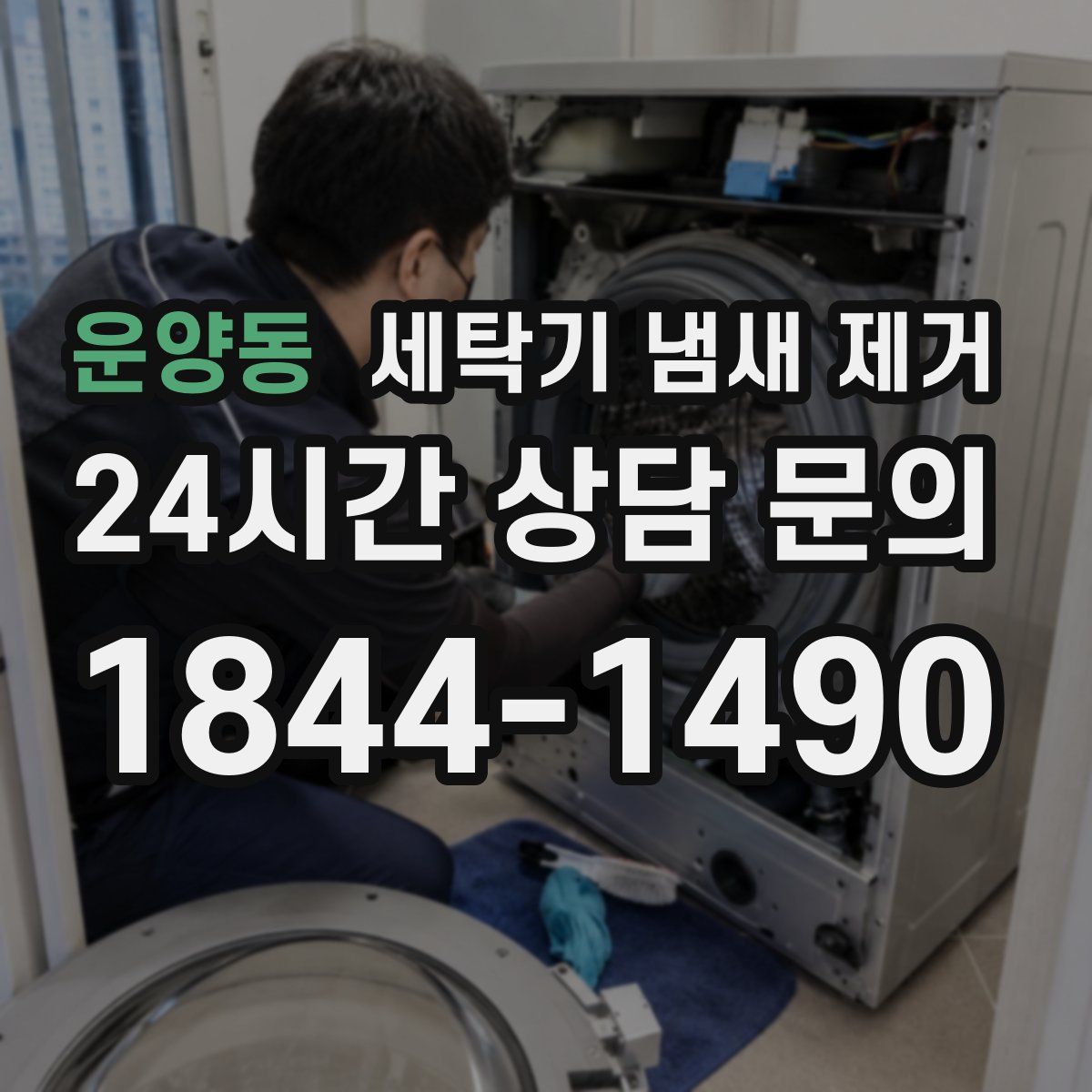운양동 세탁기 냄새 제거
