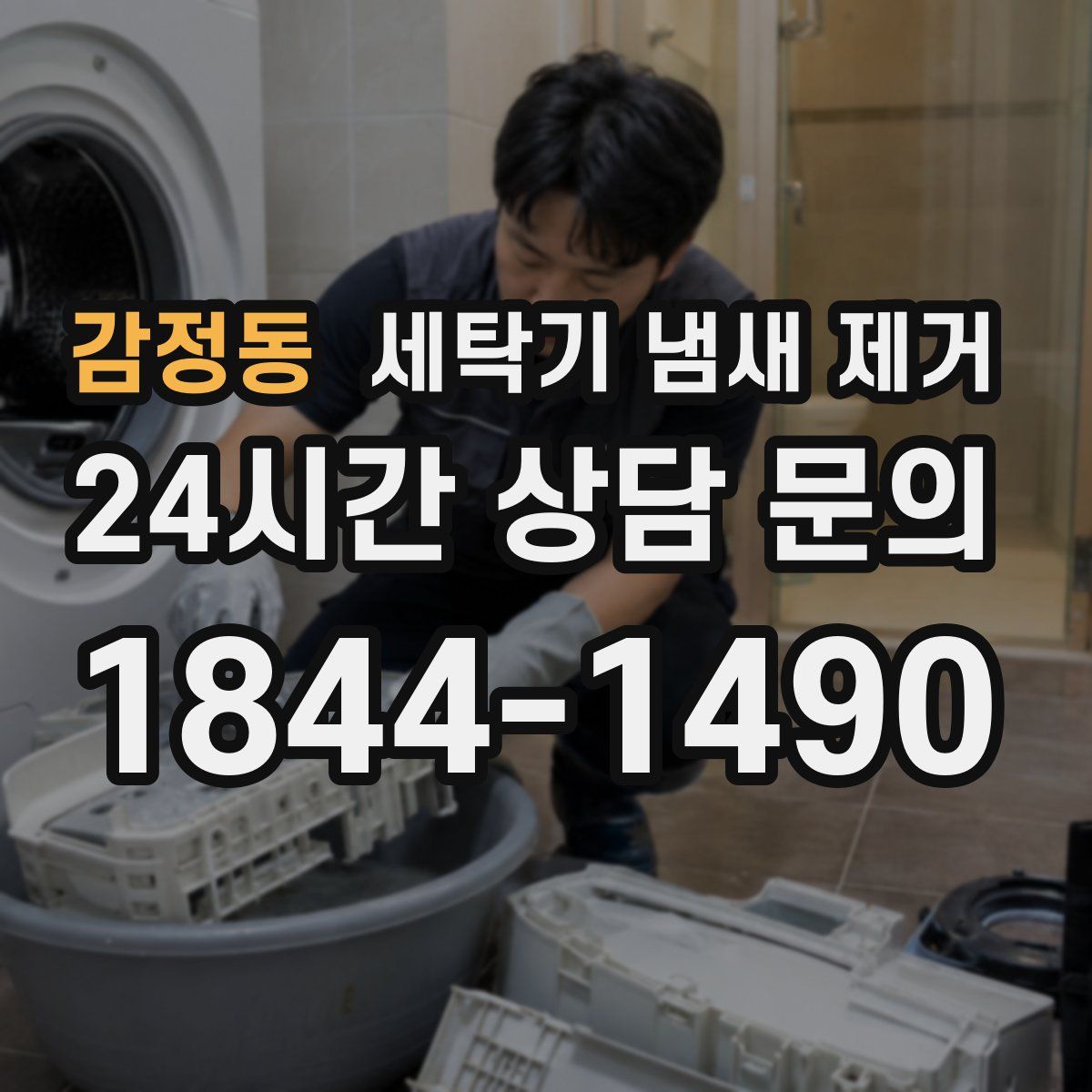 감정동 세탁기 냄새 제거