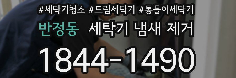반정동 세탁기 냄새 제거