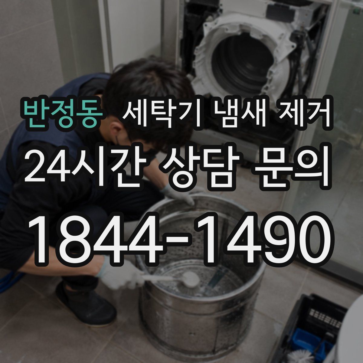 반정동 세탁기 냄새 제거