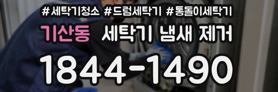 기산동 세탁기 냄새 제거