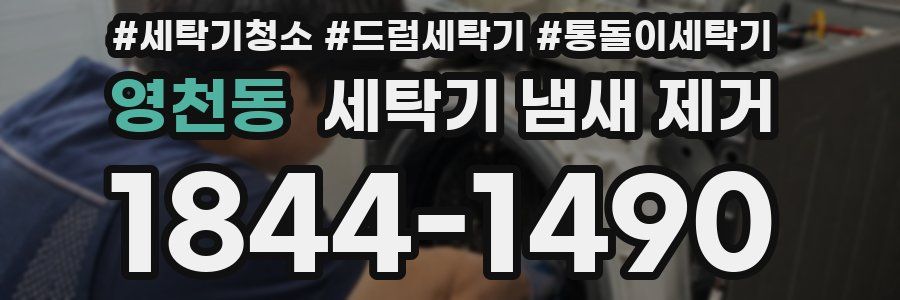 영천동 세탁기 냄새 제거