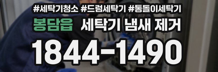 봉담읍 세탁기 냄새 제거