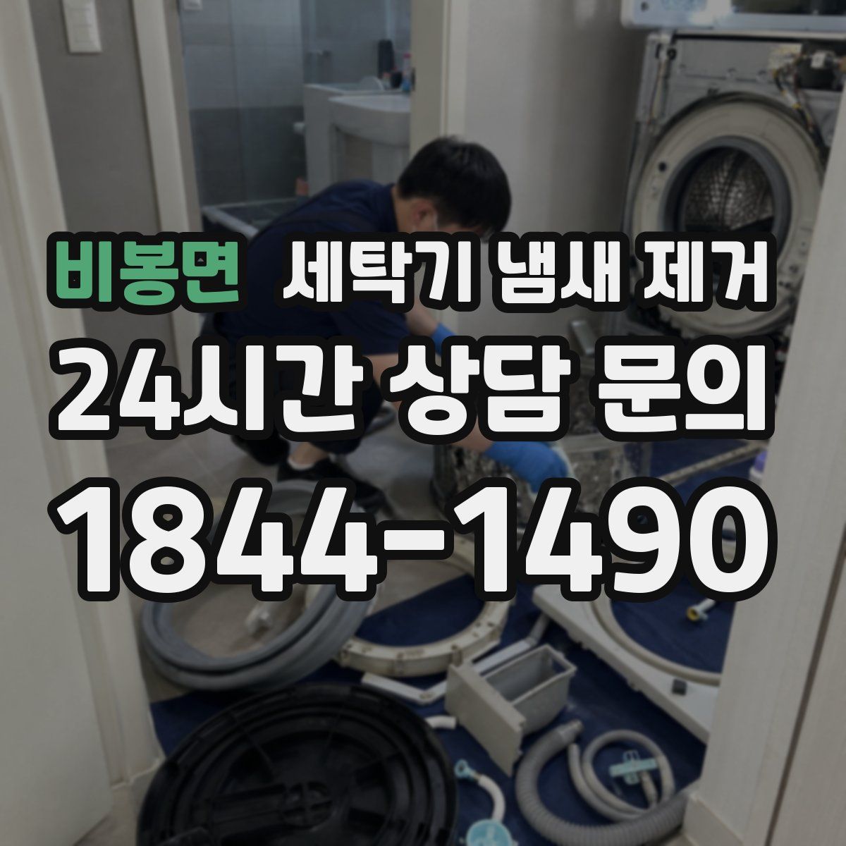비봉면 세탁기 냄새 제거