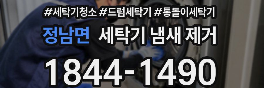 정남면 세탁기 냄새 제거