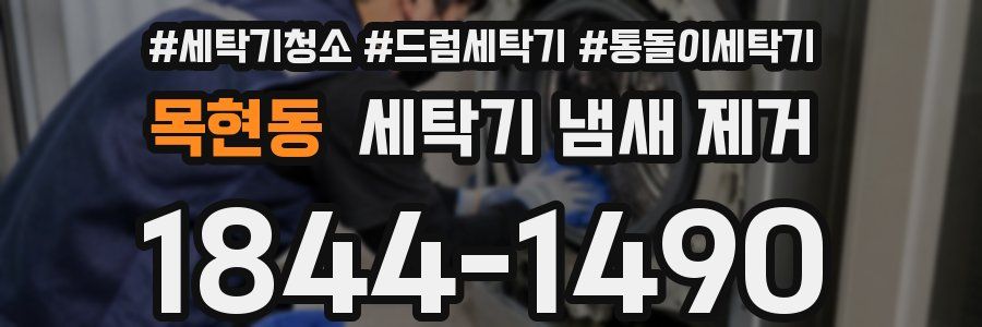목현동 세탁기 냄새 제거