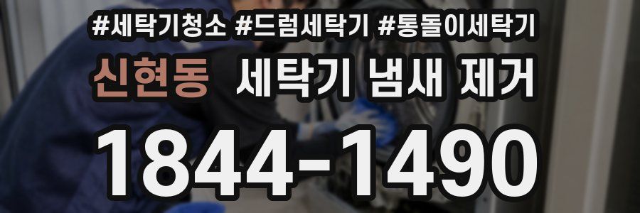 신현동 세탁기 냄새 제거