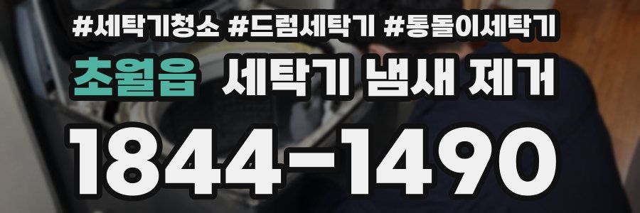 초월읍 세탁기 냄새 제거