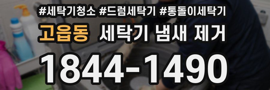고읍동 세탁기 냄새 제거