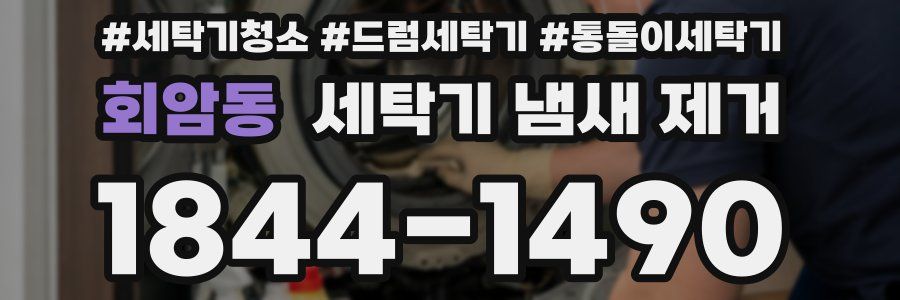 회암동 세탁기 냄새 제거