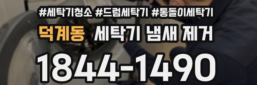덕계동 세탁기 냄새 제거