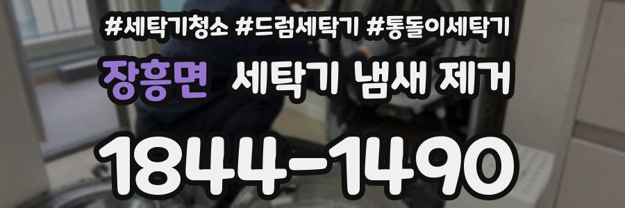 장흥면 세탁기 냄새 제거