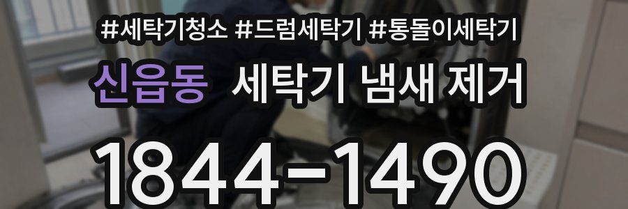 신읍동 세탁기 냄새 제거