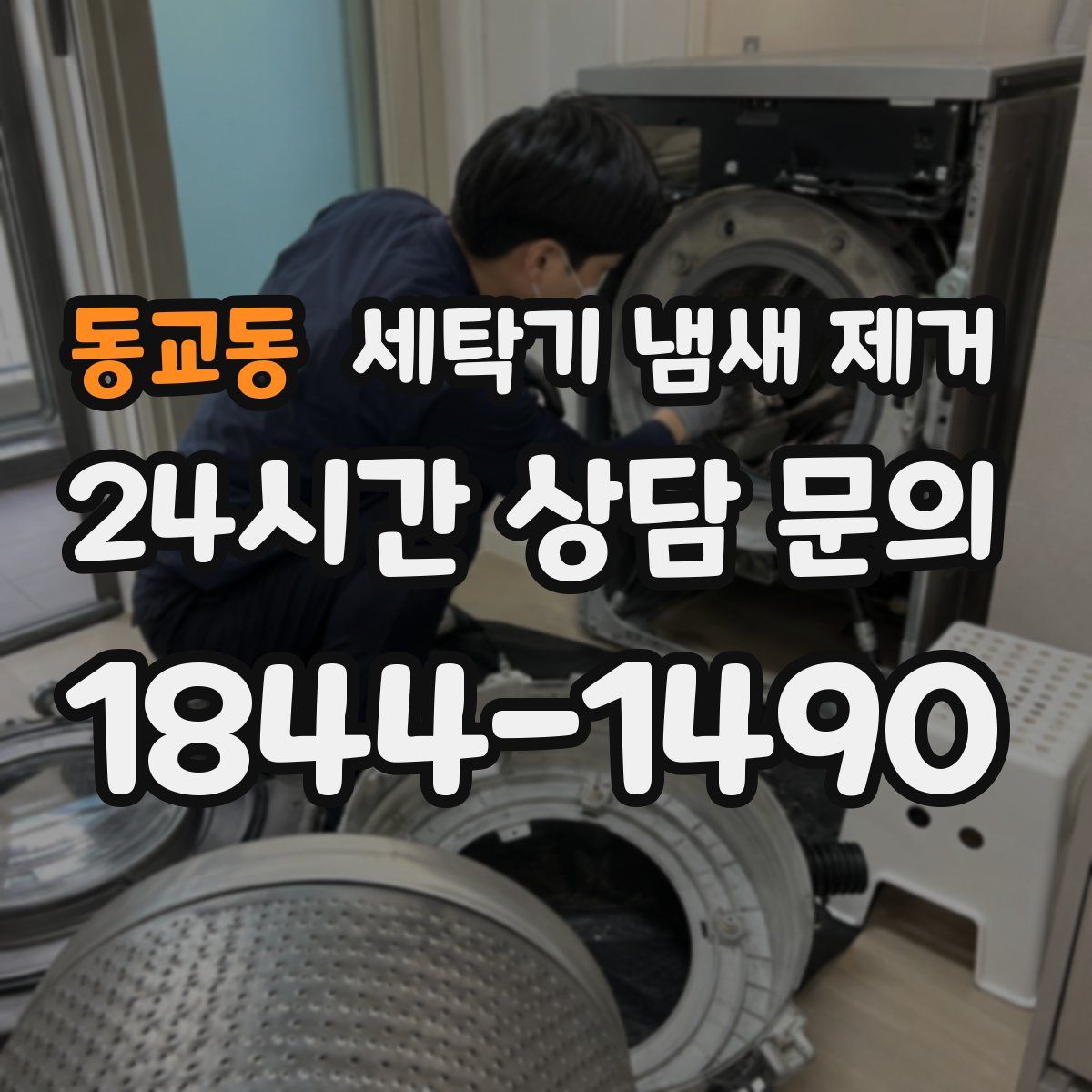 동교동 세탁기 냄새 제거
