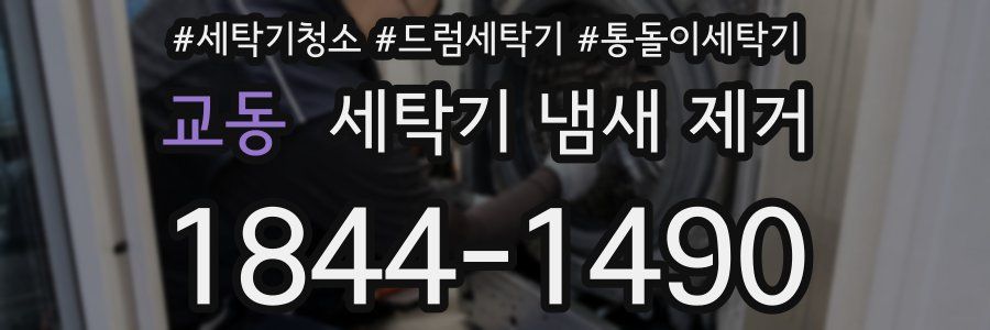 교동 세탁기 냄새 제거